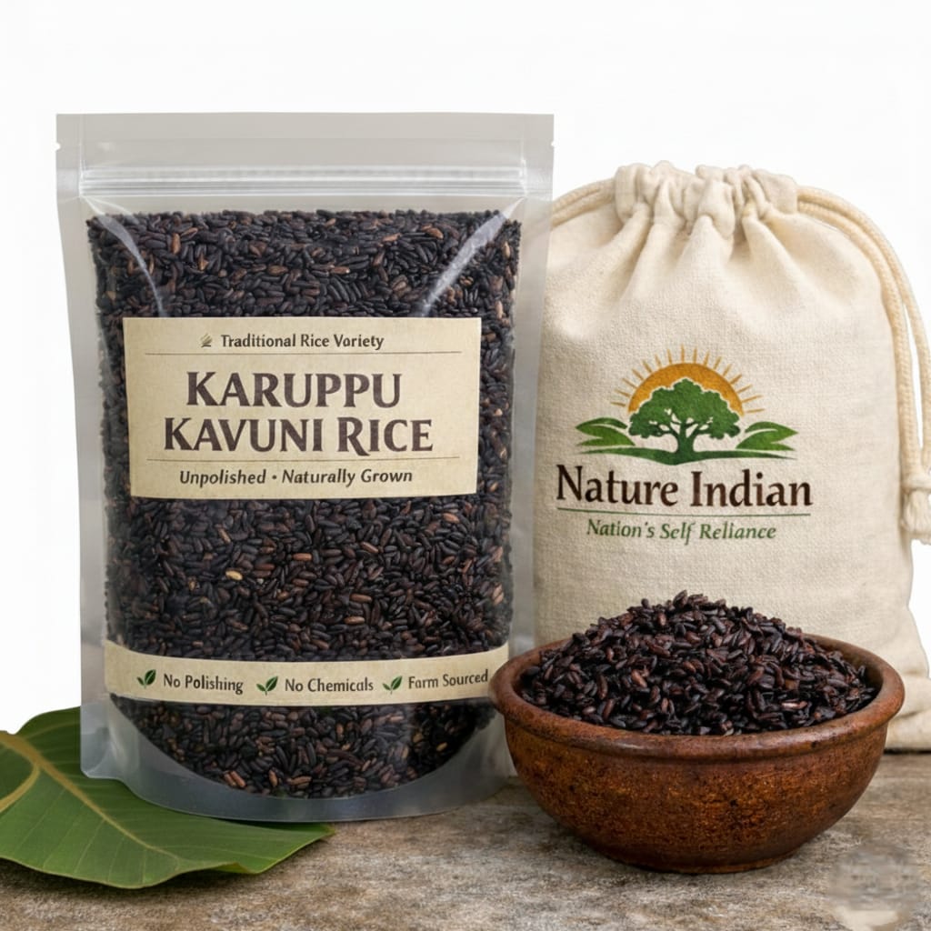 nature indian karuppu kavuni black rice 1 kg | farmer home made packing nature indian karuppu kavuni black rice 1 kg | farmer home made packing