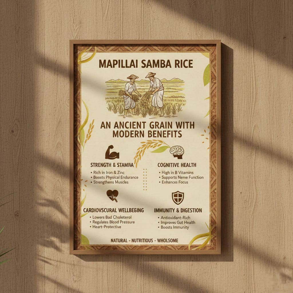 map a1 MAPPILLAI SAMBA RICE (RED RICE) - Image 2