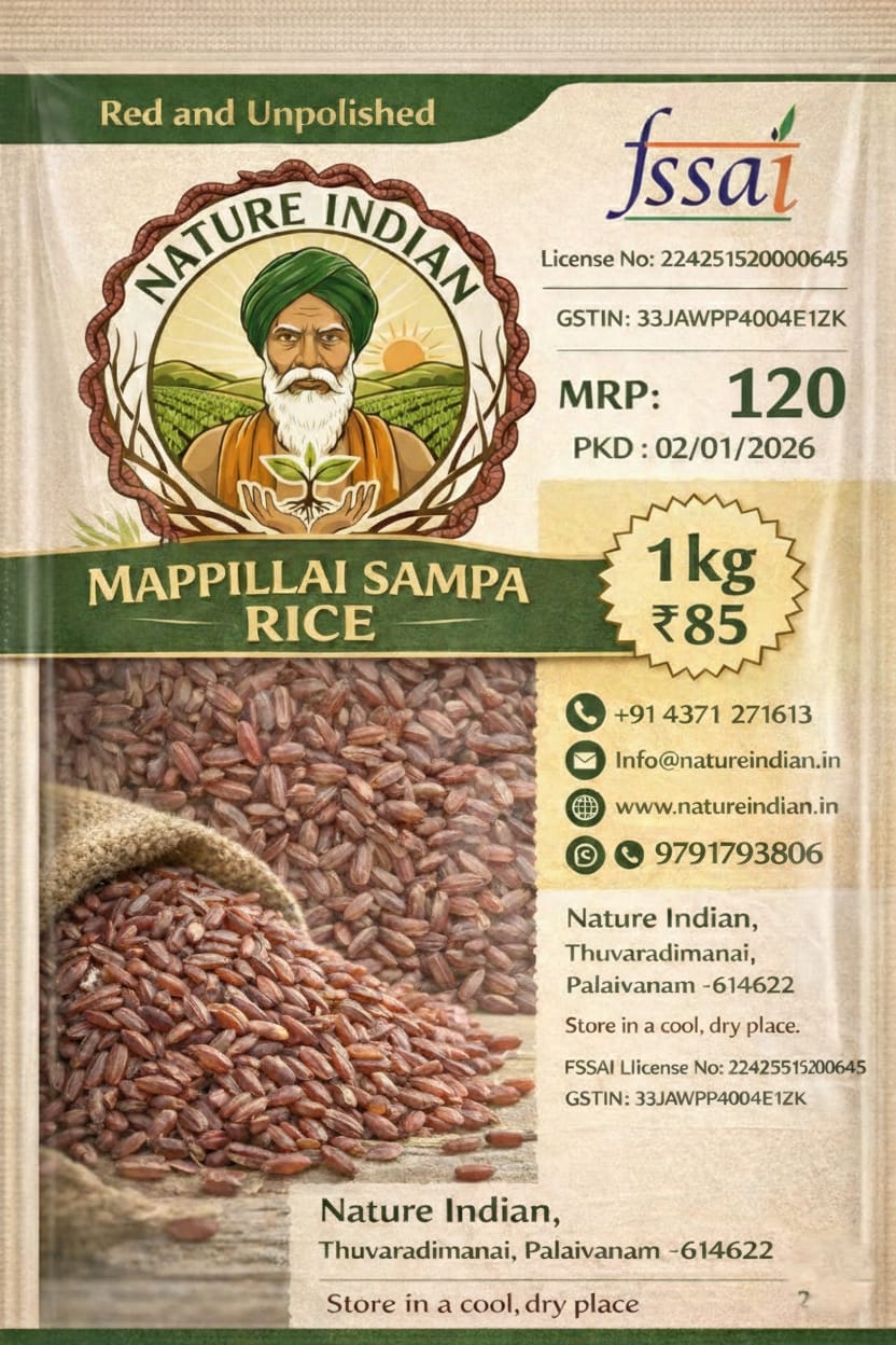 map pa MAPPILLAI SAMBA RICE (RED RICE) - Image 4