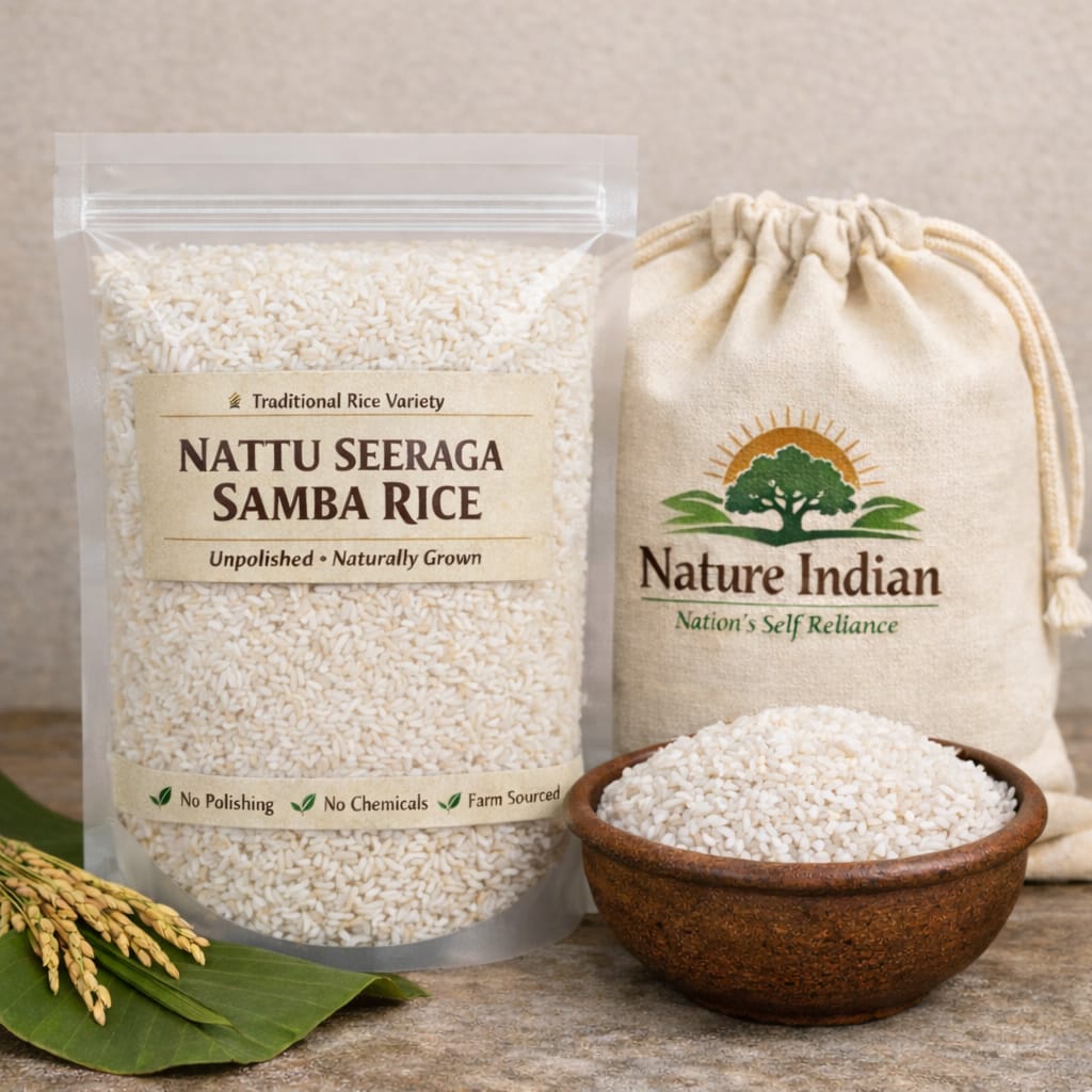 original organic seeraga samba rice – the aromatic soul of south india 1kg original organic seeraga samba rice – the aromatic soul of south india 1kg