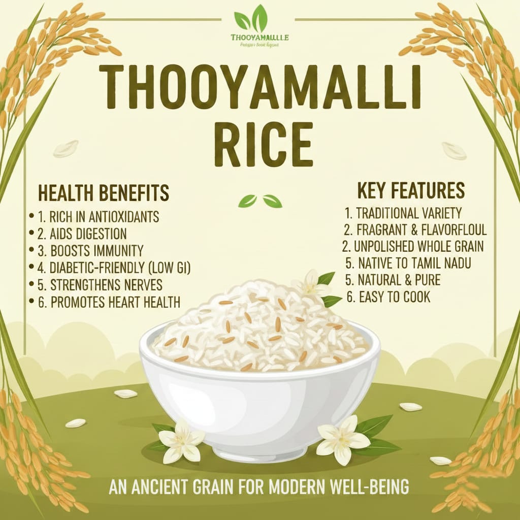 thuya a1 Thooyamalli Rice – Premium Traditional South Indian Rice - Image 2