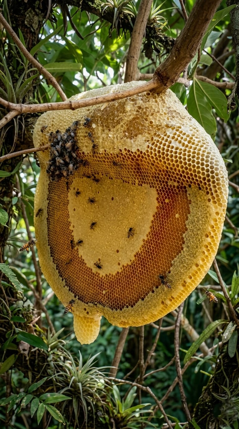 nature indian pure wild honey (1kg pack) – raw & natural forest honey from western ghats nature indian pure wild honey (1kg pack) – raw & natural forest honey from western ghats