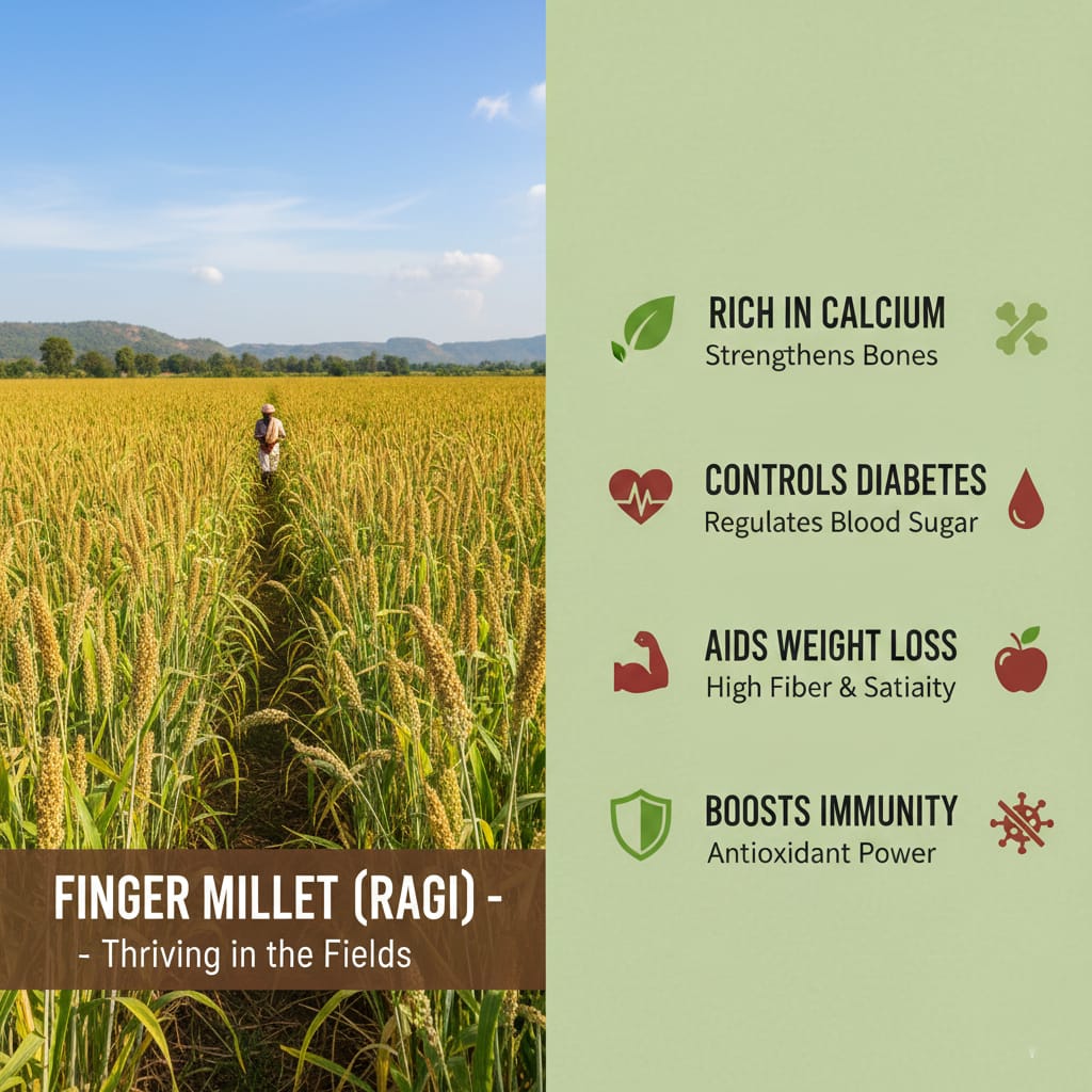 natural ragi powder / finger millet original 1kg natural ragi powder / finger millet original 1kg