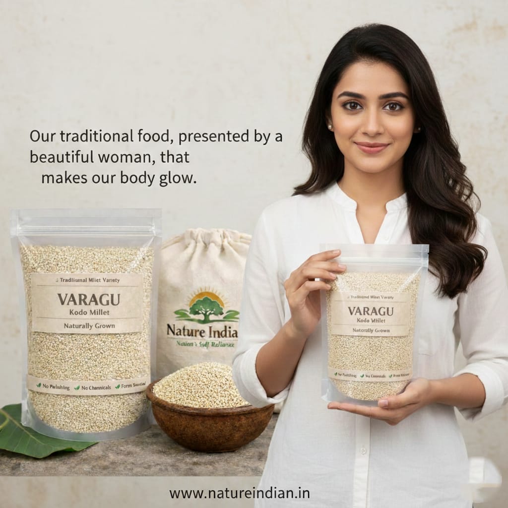 nature indian organic varagu (kodo millet) 1kg | high antioxidant & diabetic friendly ancient grain nature indian organic varagu (kodo millet) 1kg | high antioxidant & diabetic friendly ancient grain