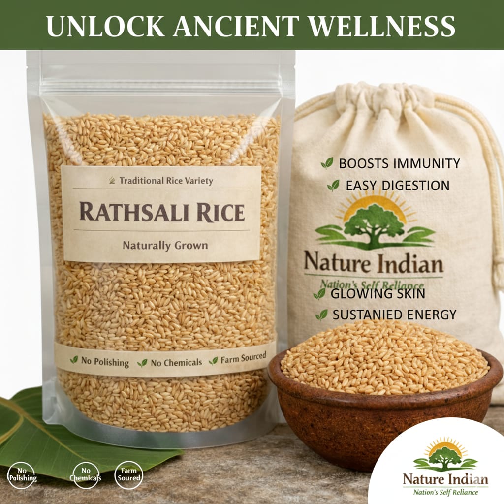 rathasali rice primium quality– ancient variety | rich in fiber | natural farming 1kg pack rathasali rice primium quality– ancient variety | rich in fiber | natural farming 1kg pack
