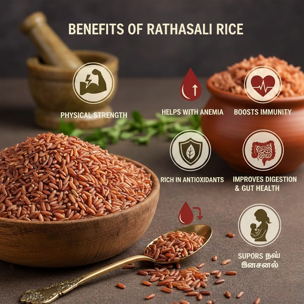 rathasali rice primium quality– ancient variety | rich in fiber | natural farming 1kg pack rathasali rice primium quality– ancient variety | rich in fiber | natural farming 1kg pack