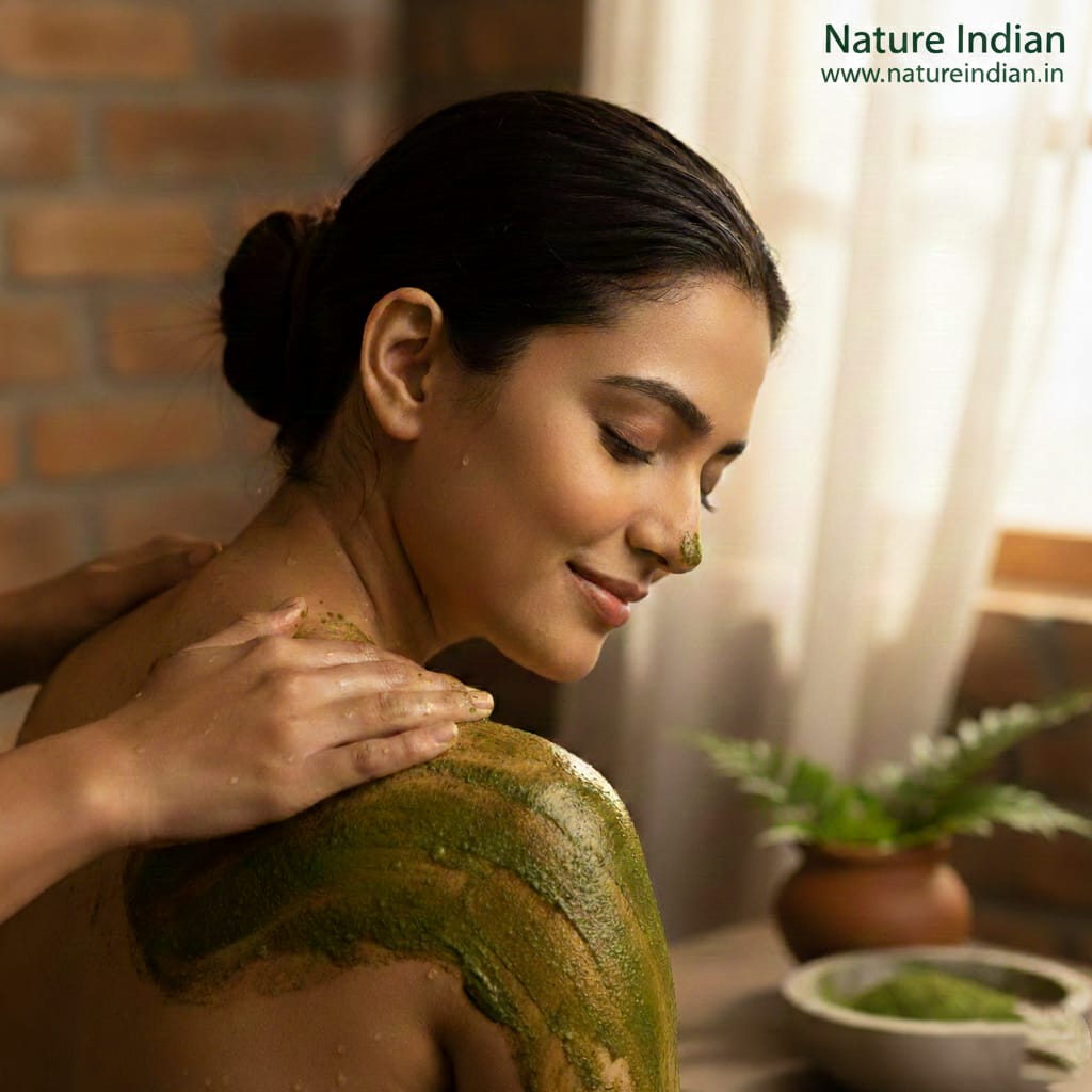 natural usilai leaf ( arappu ) bath powder
