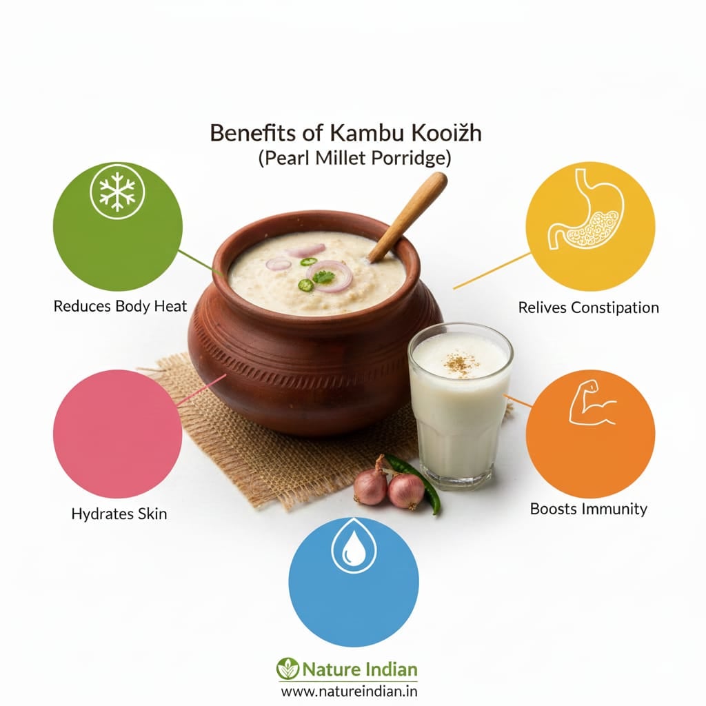 கோடைக்காலத்தில் உங்கள் உடலுக்கு ஒரு இயற்கை 'ஏசி' - கம்மங்கூழ்!… kambu cool 3